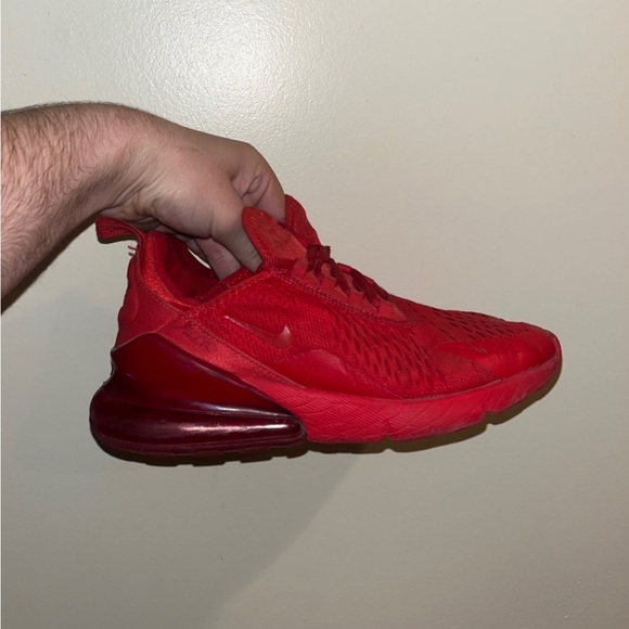Nike 270C Red Women's Sneakers - Picture 1 of 7